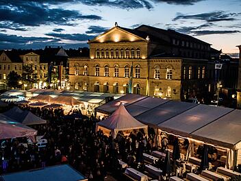 Mit zahlreichen Attraktionen will das Schlossplatzfest ab Donnerstag wieder viele Besucher anlocken.Foto: Arhciv/Jochen Berger