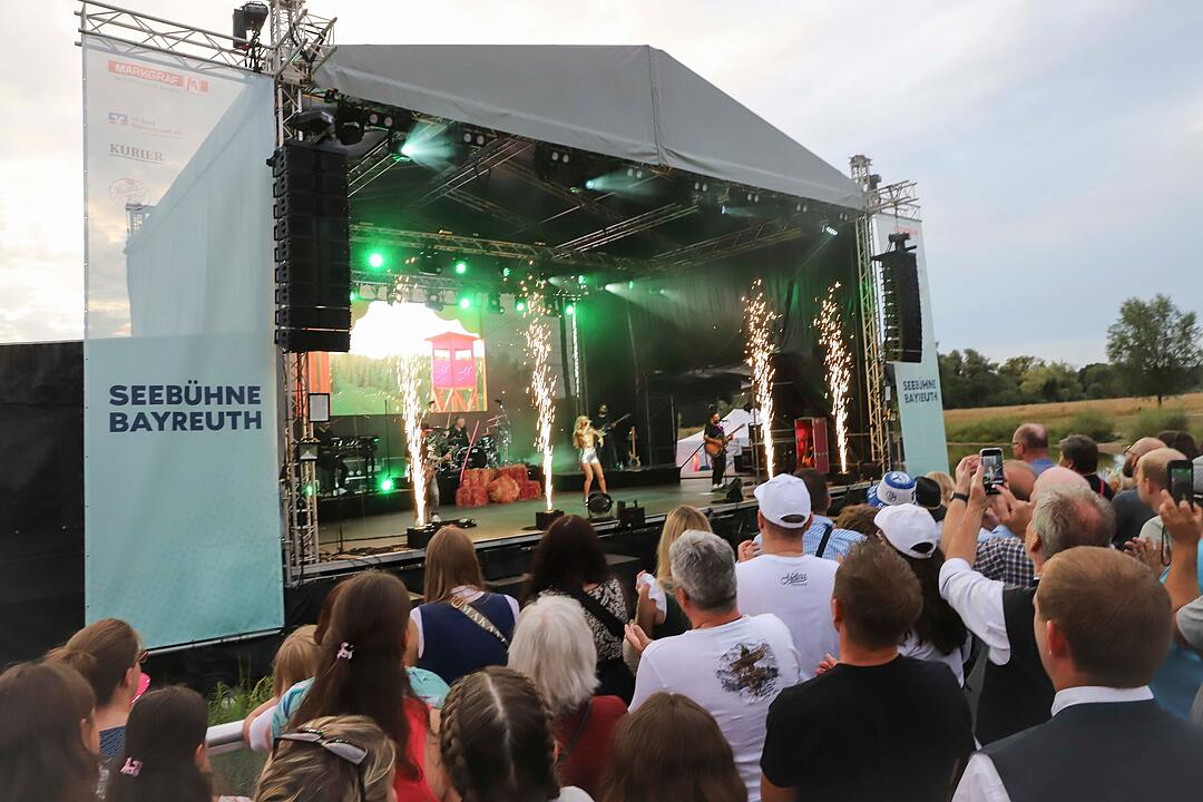 &Ouml;sterreichs Superstar sorgte f&uuml;r erstklassige Stimmung.