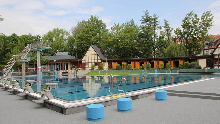 Das leere Freibad
