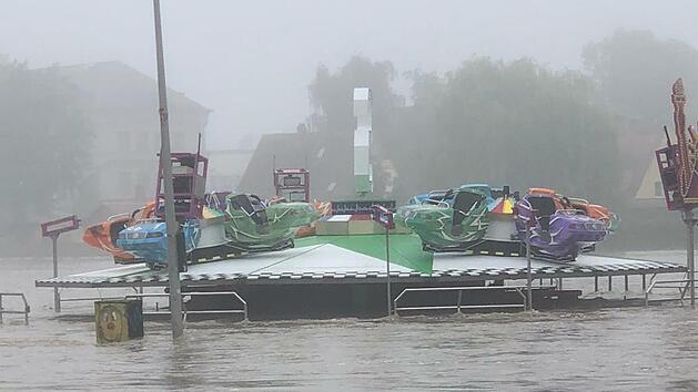 Höchstadt: Wassermassen fluten Familienpark