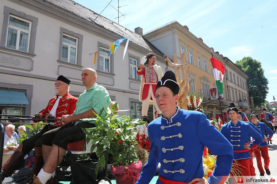 Rakoczyfest in Bad Kissingen mit Umzug; Foto: Barbara Herbst