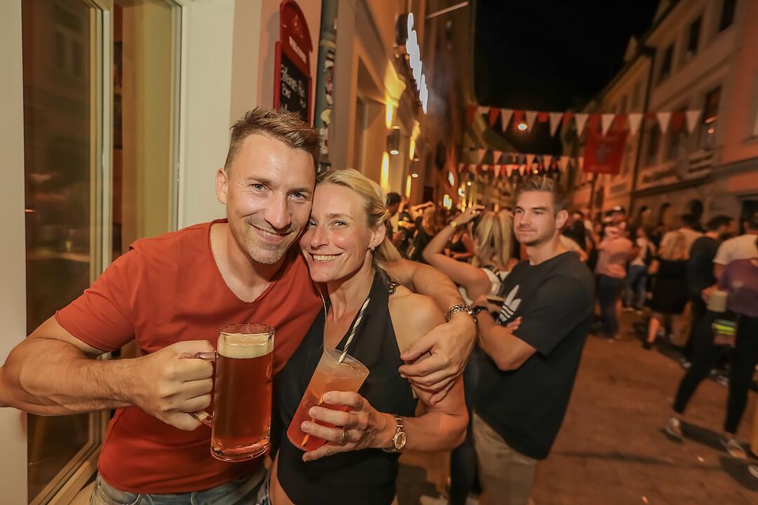 Endlich wieder Partystimmung im Sandgebiet