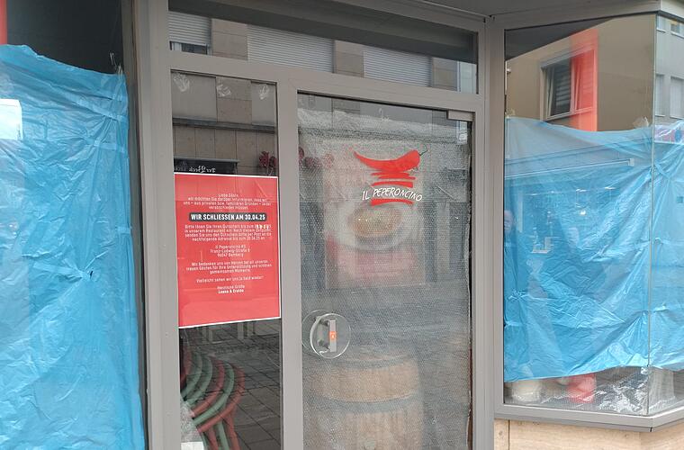 Bamberger Pizzeria "Il Peperoncino" ist zu - Betreiber nehmen Abschied