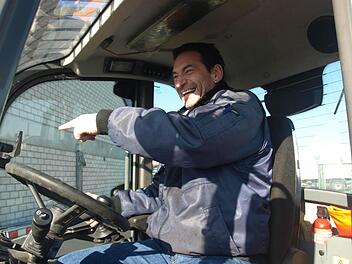 Den Bauhof der Gemeinde Oerlenbach leitet seit Februar Michael Schmitt. Foto: Stefan Geiger