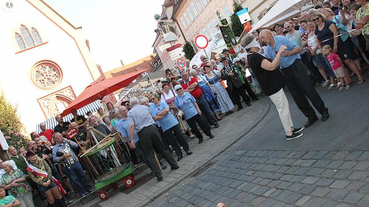 ... ebenso wie später Gisela Bosch, die mit Adolf Koch tanzte. Foto: Sebastian Martin