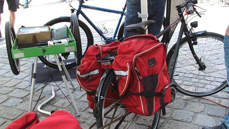 Ein Anhänger fürs Gepäck