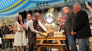Nürnberg: O'zapft is! Das Frühlingsfest am Dutzendteich beginnt
