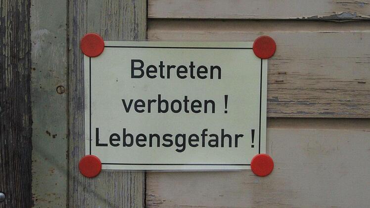 Mehr muss man nicht wissen. Foto: Jürgen Gärtner