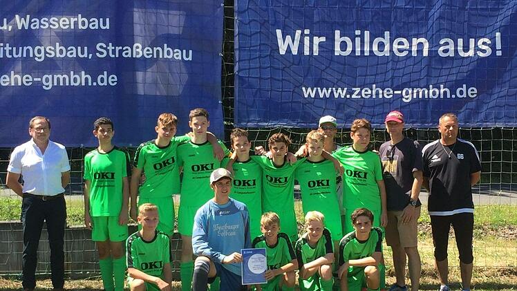 Sieger beim Zehe-Cup wurden die U-15-Kicker des SV Garitz.DJK-SV Premich
