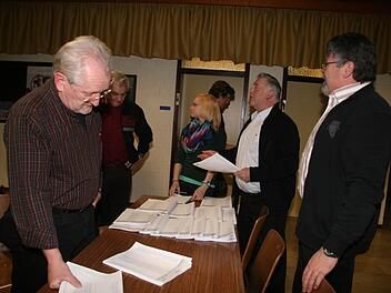 Jetzt geht's ans Eingemachte: In vierseitigen Fragebogen werden die Rugendorfer Bürger nach ihrem Kaufverhalten gefragt. Abgabetermin 15. März. Fotos: Sonja Adam