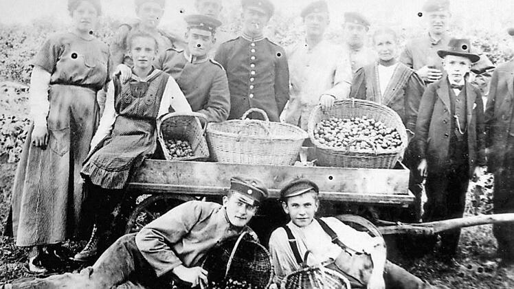 Nur wenn die Soldaten auf Heimaturlaub in Lonnerstadt waren, gab es genügend Erntehelfer. Foto: Archiv Rainer Hörlin