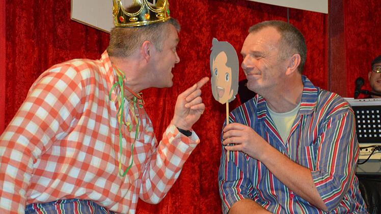 Udo Hochrein (rechts) beim aktuellen Auftritt mit Gerd Pfister.  Foto: Annette Warmuth
