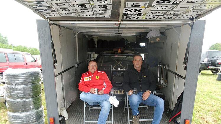 Die Titelverteidiger v.l. Sebastian Schumann und Robert Bauer vom  Team ATR RS