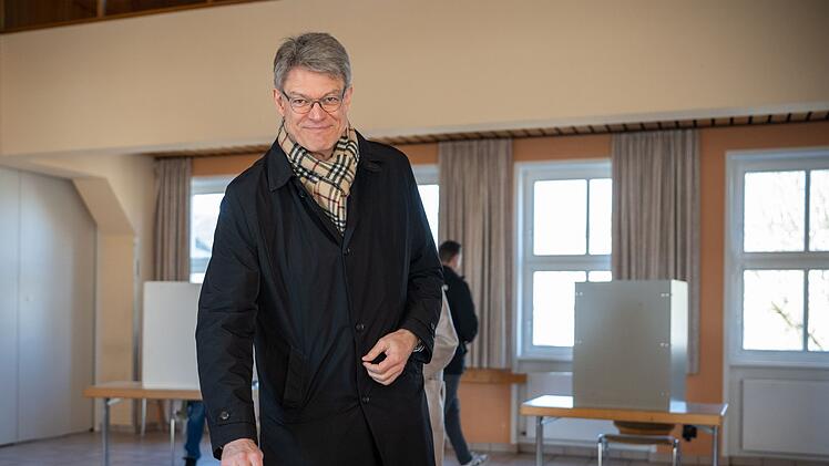 Landtagswahl in Rheinland-Pfalz - Stimmabgabe Patrick Schnieder