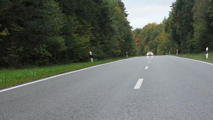 Unterwegs auf der Staatsstraße zwischen Ebern und Haßfurt Foto: Andreas Lösch