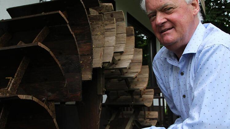 Früher eine Getreidemühle: Seit 20 Jahren führt Roland Kreuzer das Hotel "Zur Mühle" in Bad Brückenau. Foto: Ulrike Müller