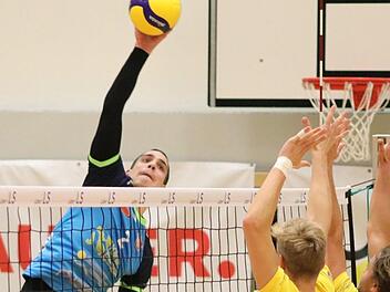 Mr. Zuverlässig: Auf konstant hohem Niveau spielt in diesen Tagen Hammelburgs Moritz Rauber. Foto: Jens Feistel
