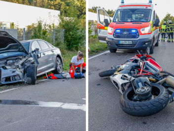 Seukendorf: Motorradfahrer stirbt bei schwerem Unfall