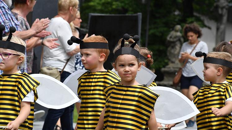 Die Biene Maja durfte auch nicht fehlen.  Foto: Ronald Rinklef