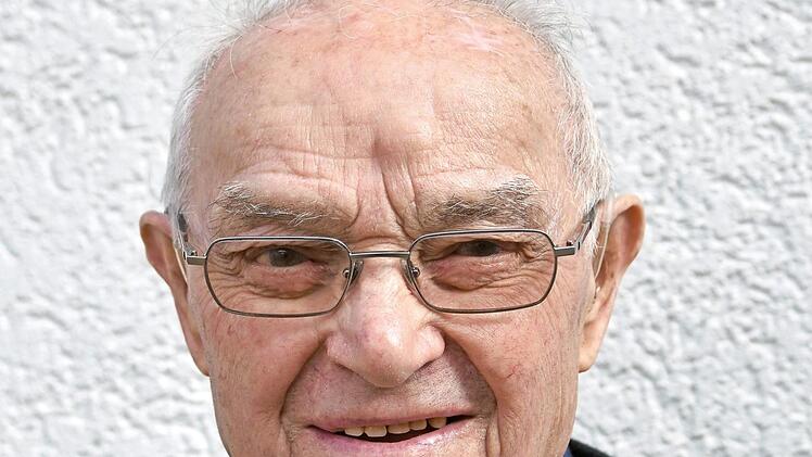 Michael Reinwand aus Augsfeld feierte am gestrigen Dienstag seinen 90. Geburtstag. Foto: Ulrike Langer