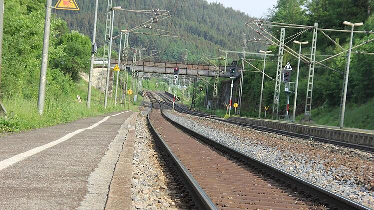 Impressionen vom Bahnhof Ludwigsstadt. Foto: Andreas Schmitt