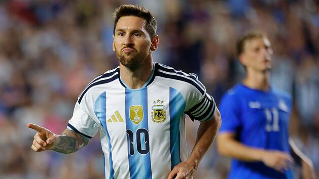 Lionel Messi peilt bei der WM mit Argentinien die Titelverteidigung an.