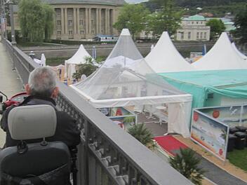 Barrierefreiheit und Stadtstrand: Bad Kissingen muss für alle Generationen etwas bieten. Foto: Thomas Mäuser