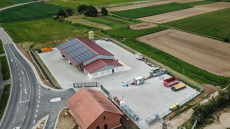 Am Ortsrand von Langensendelbach steht der neue Wertstoffhof. Foto: NEWS5/Merzbach