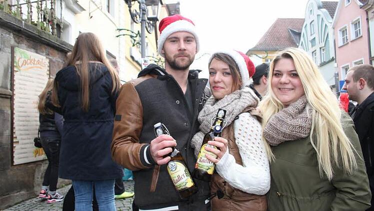 Impressionen vom weihnachtlichen Frühschoppen in Kulmbach 2015. Foto: Sonny Adam