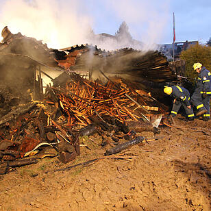 Garagenbrand in Rödental II