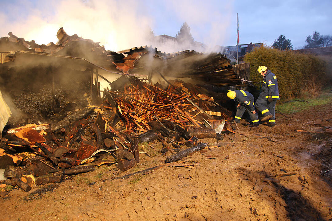 Garagenbrand in Rödental II