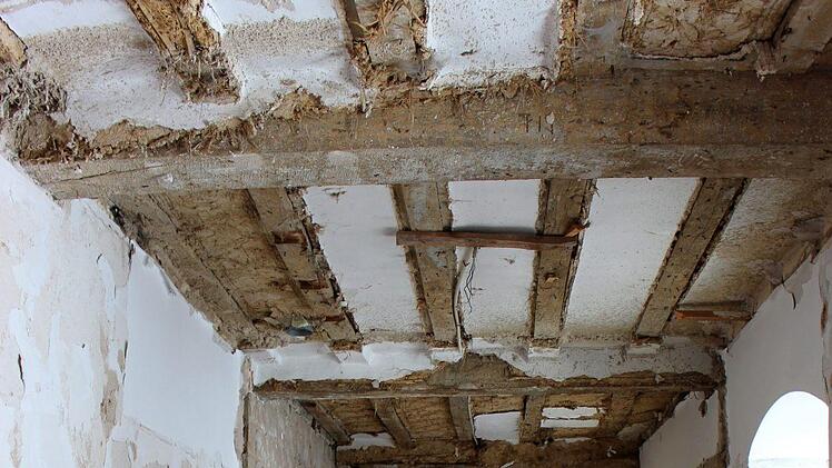 Der Kreuzgang im 1. Stock soll historisch hergerichtet werden.  Foto: Julia raab