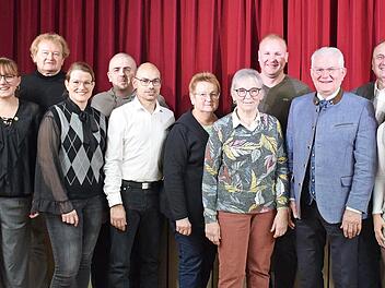 Freudige Gesichter beim Ehrungsabend des TSV Harsdorf.