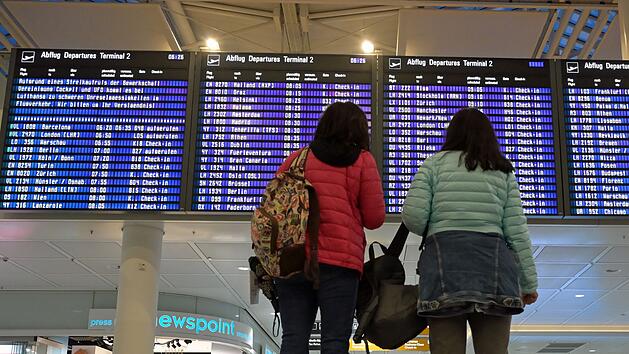Pilotenstreik bei der Lufthansa - M&uuml;nchen
