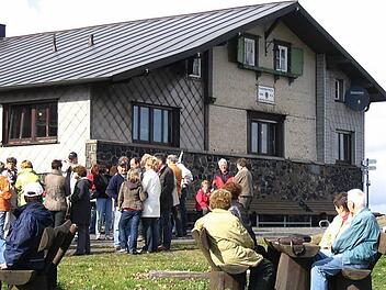 Die Kissinger Hütte ist das Vorzeige-Objekt des Bad Kissinger Rhönklub-Zweigvereins. Foto: Rhönklub