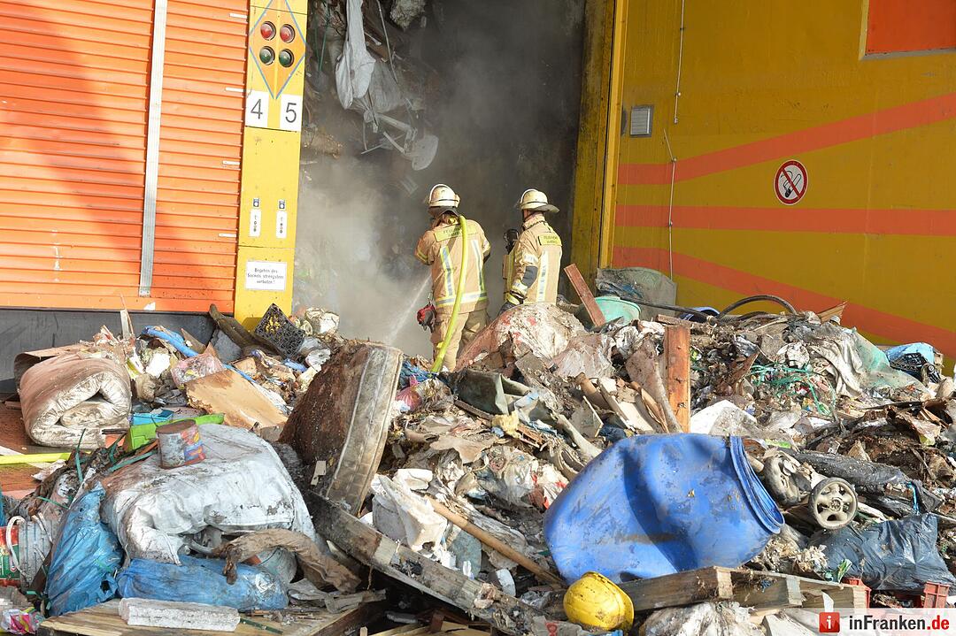 Brand in Müllheizkraftwerk