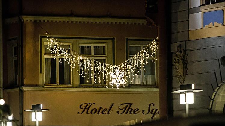 Coburger Adventsbeleuchtung: Blick vom Markt Richtung KetschengasseFoto: Jochen Berger