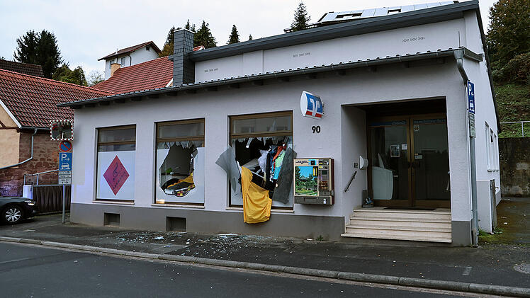 Geldautomat in Unterfranken gesprengt