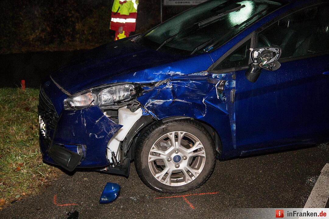 Kollision an Bahnübergang in Coburg