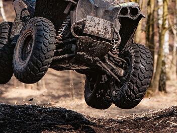 Quad, Unfall