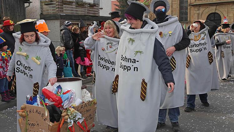 Impressionen vom Michelauer FaschingszugFotos: Klaus Gagel