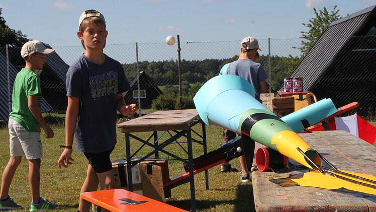 Impressionen vom DJK-Feriencamp auf dem Volkersberg, August 2015 Foto: Ulrike Müller