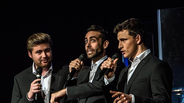 Mit einem bunt gemischten Programm begeisterten "The 12 Tenors" das Coburger Publikum. Foto: Jochen Berger
