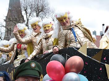 Der Forchheimer Faschingszug 2020 ist ein Spektakel für alle.  Foto: Josef Hofbauer