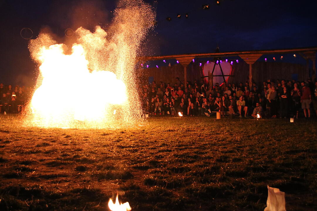 Klangtherapie 2017 - Die Feuershows