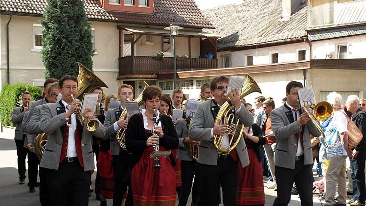 Musikverein Größau-Posseck Foto: Susanne Deuerling