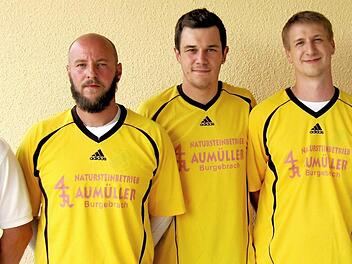 Vorstellung bei der SG, von links: Reiner Weinbeer, Sebastian Stäblein, Peter Zink, Andreas Demuth, Stefan Krug Foto: rn