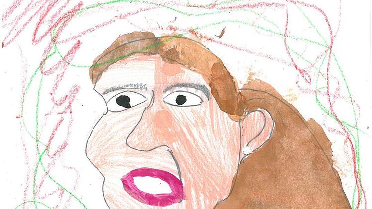 Diana Kerzinger gemalt von Elise