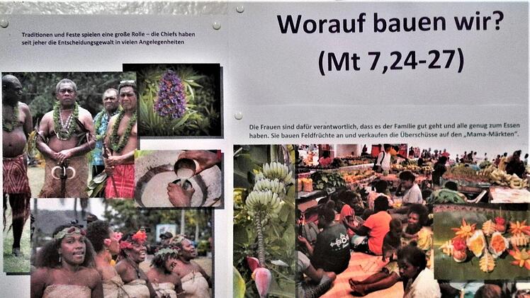 "Worauf bauen wir?" ist das Motto des diesjährigen Weltgebetstages zu Ehren der Frauen von Vanuatu.