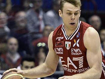 82 Spiele hat der 24-jährige Power Forward Nicolo Melli in der Euroleague bereits für Emporio Armani Mailand absolviert.